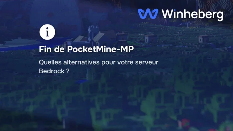 Fin de PocketMine-MP, quelles alternatives pour votre serveur Bedrock ?